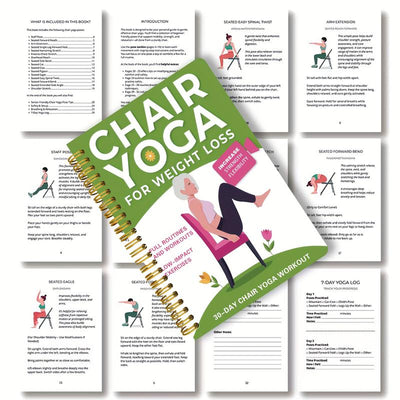 30-Day Chair Yoga Guide for Weight Loss & Flexibility