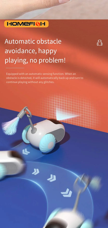 PetGravity AI Smart Toy Cat Car