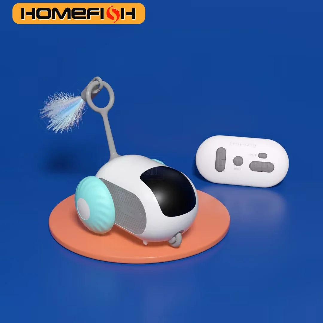 PetGravity AI Smart Toy Cat Car