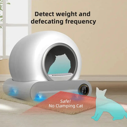 Packs and Paws™ 65L Automatic AI Smart Cat Litter Box