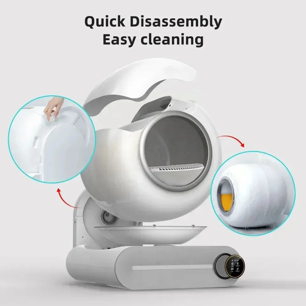 Packs and Paws™ 65L Automatic AI Smart Cat Litter Box