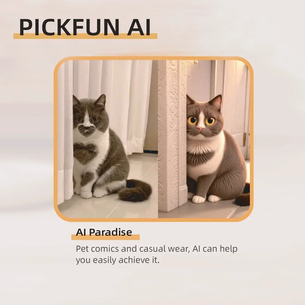 Packs and Paws™ Ai Night Vision Pet Camera