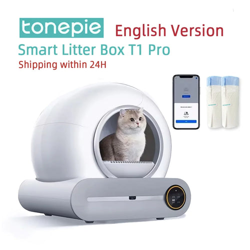 Packs and Paws™ 65L Automatic AI Smart Cat Litter Box