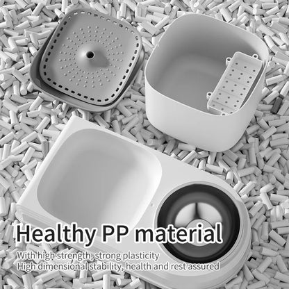 Packs and Paws™  2in1 Cat Automatic Water Fountain and Feeding Bowl 3L