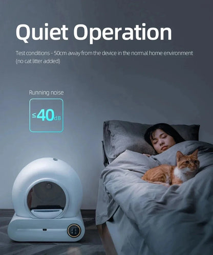 Packs and Paws™ 65L Automatic AI Smart Cat Litter Box