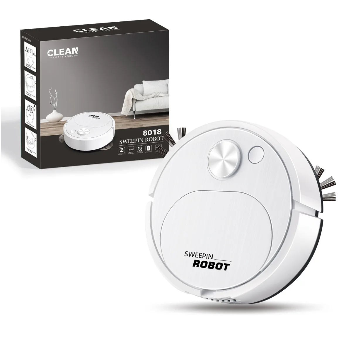 Packs and Paws™ Sweepin Robot Vacuum Cleaner
